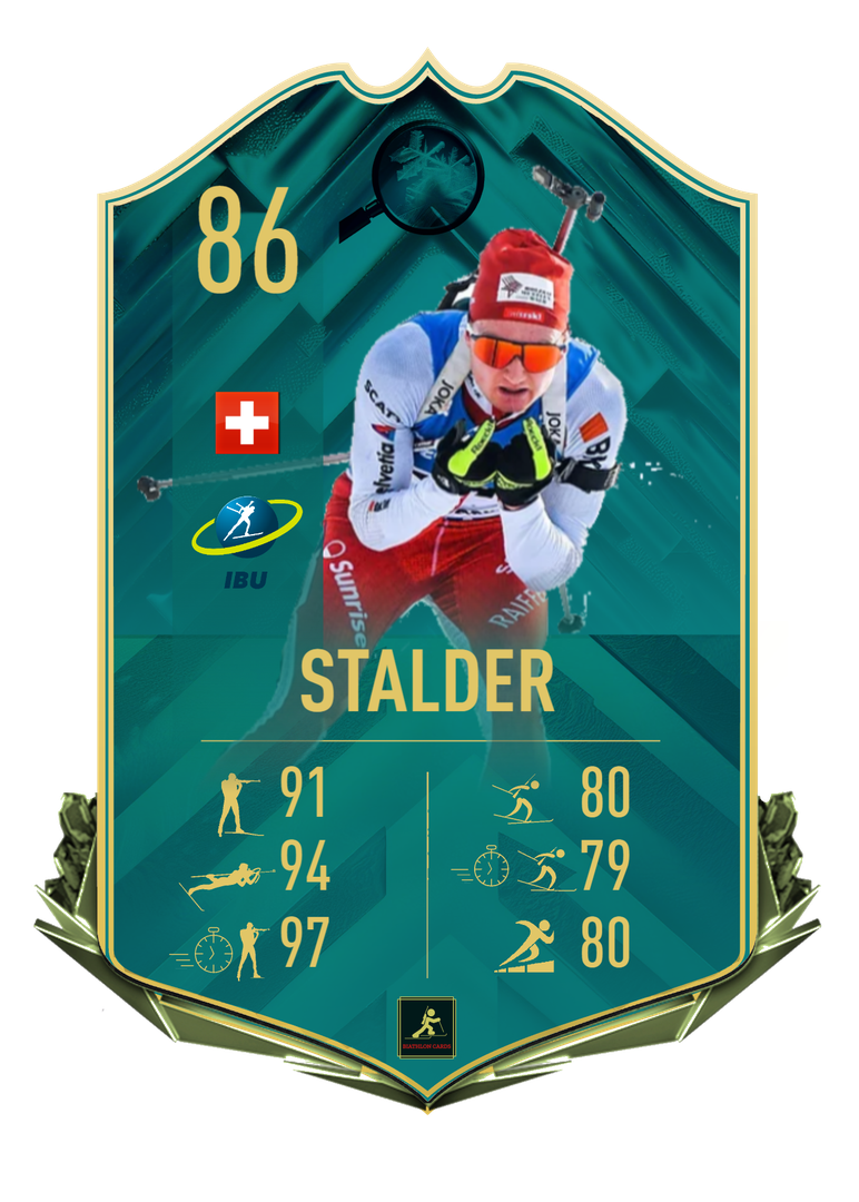 Sebastian Stalder - Should be Watched for 2023/2024 Season - Biathlon Cards